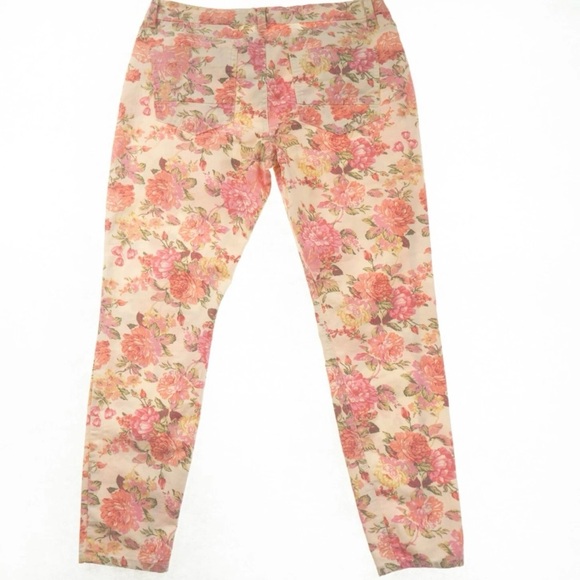Floral Print Pants Vanilla Star Size 6 
Spring Summer Church Office Lightweight - Picture 2 of 7